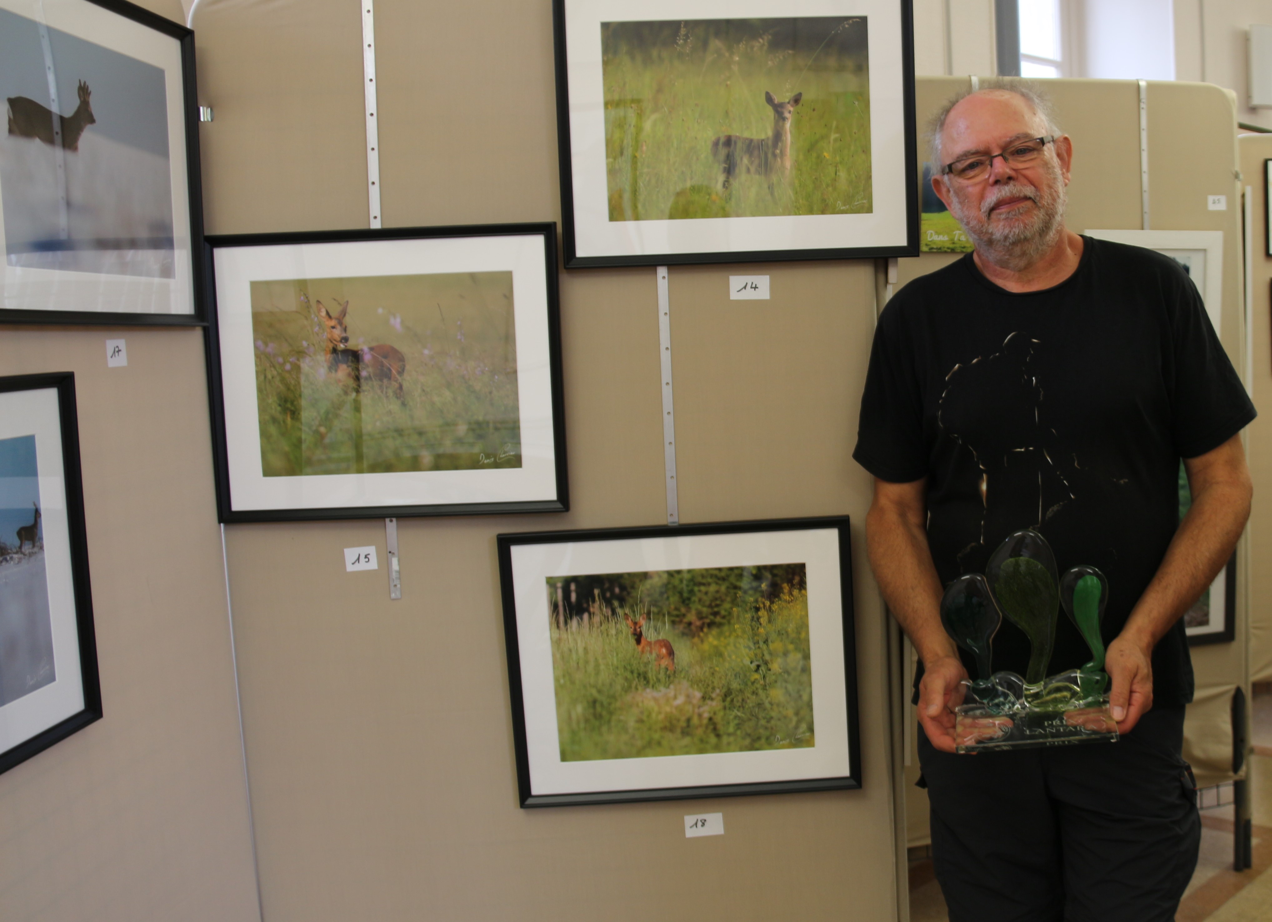 Photo de Denis CHARRIER au Salon Arts et Expressions 2018